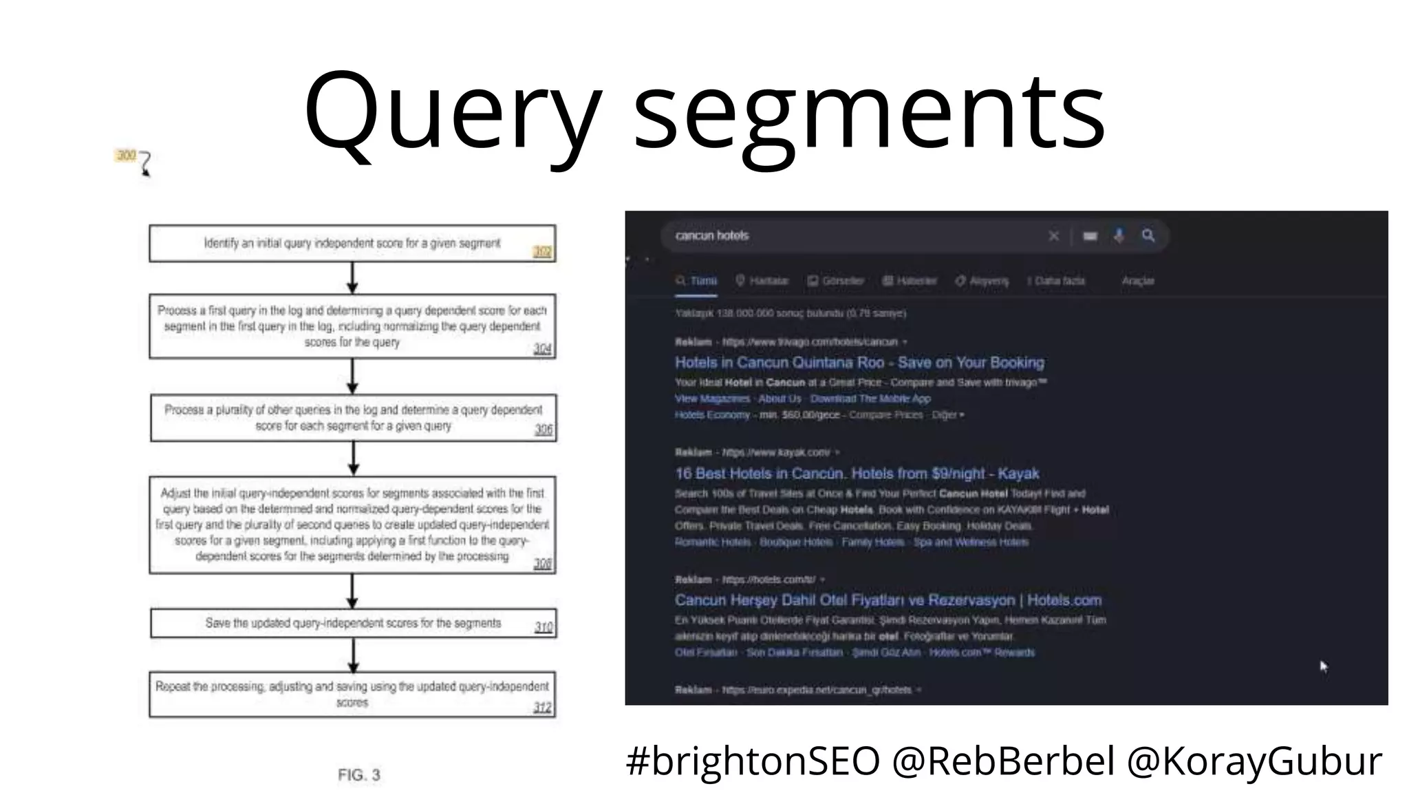 #brightonSEO @RebBerbel @KorayGubur
Query segments
 