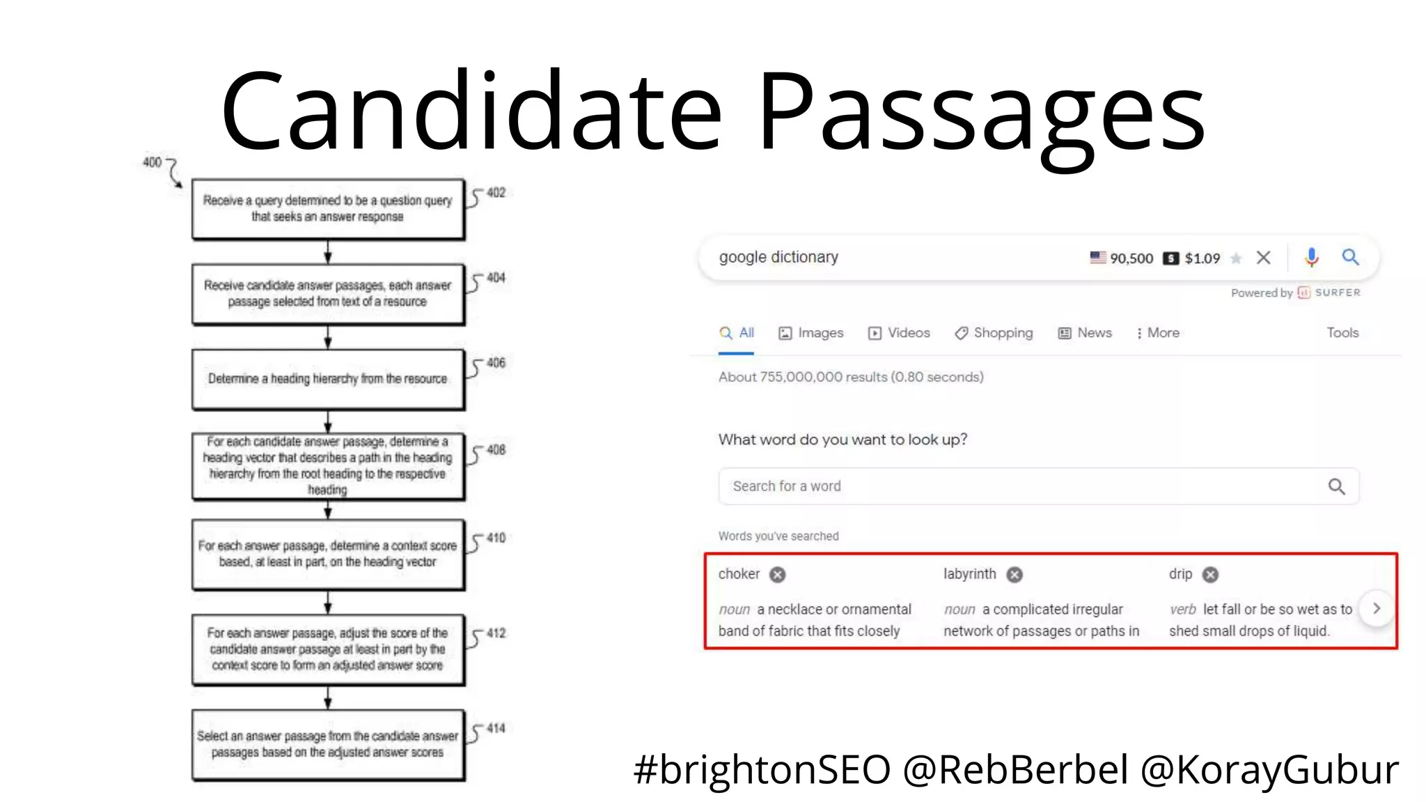 #brightonSEO @RebBerbel @KorayGubur
Candidate Passages
 