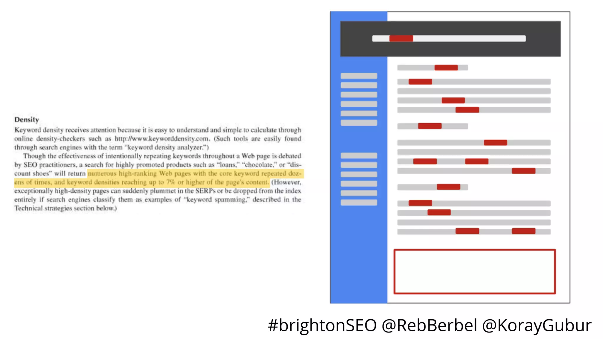 #brightonSEO @RebBerbel @KorayGubur
 