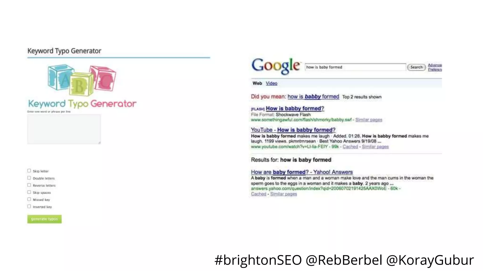 #brightonSEO @RebBerbel @KorayGubur
 