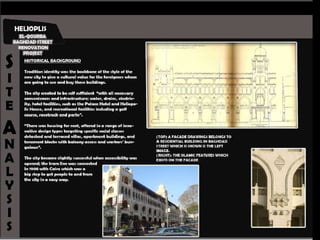 Korba Design (site analysis)