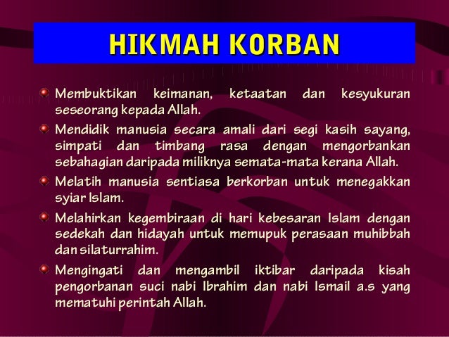 Image result for korban amalan mulia