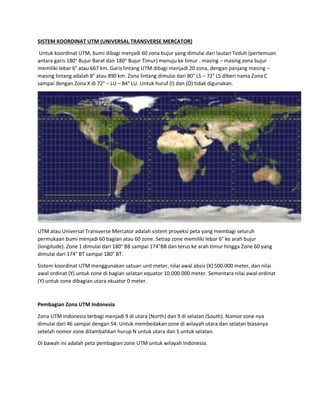Comprehensive Guide to Geographic Coordinate Systems and UTM Mapping in ...