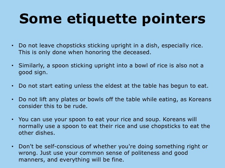 South korean dating etiquette