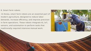 Reducing Labor Intensive Task Tech KOREA-MECHANIZATION.pptx,............... | PPTX