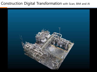 Construction Digital Transformation with Scan, BIM and AI
 