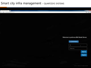 Smart city infra management – QUARTZSYS SYSTEMS
 