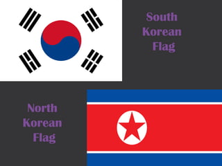 South  Korean  Flag North  Korean  Flag 