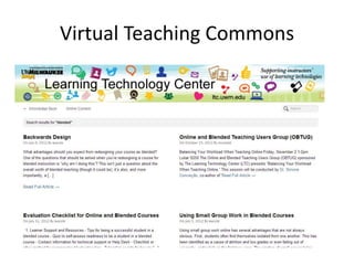 Virtual Teaching Commons
 