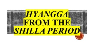 KOREAN LITERATURE, the period of japanese | PPTX