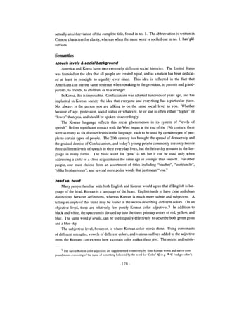 Korean through english