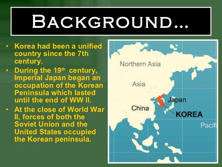 korean war causes of the korean war
