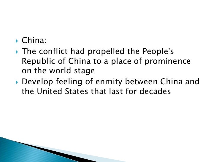 korean war effects