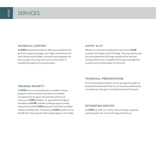 KORE Product Brochure