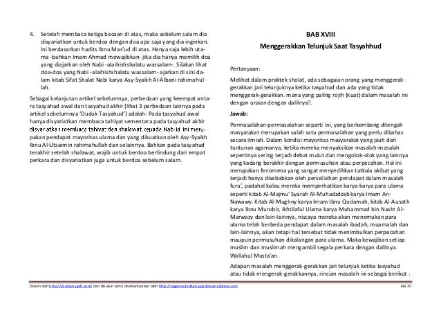 sifat shalat nabi karya asy syaikh al albani rahimahullah pdf