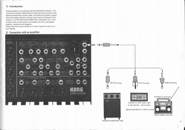 Korg ms 20 owners manual