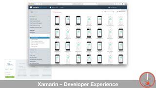 Xamarin – Developer Experience 24
 