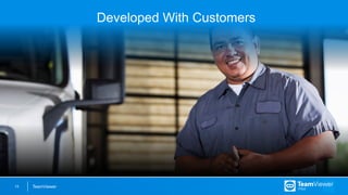 TeamViewer13
Developed With Customers