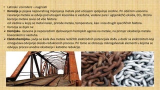 Korozija | PPT