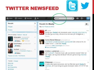 TWITTER NEWSFEED
 