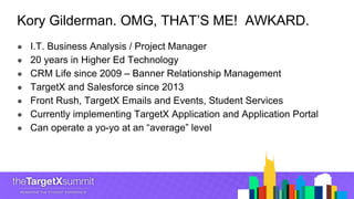 Targetx Events 1.7 Why? Then How? - with TargetX Tools! | PDF