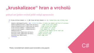 Kruskalův algoritmus - implementace