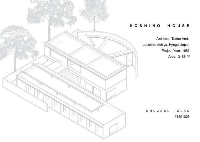 Koshino House By Tadao Ando