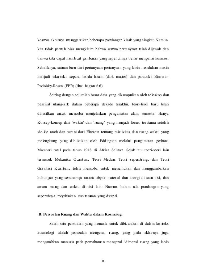 Contoh Hubungan Ruang Dan Waktu Dalam Sejarah