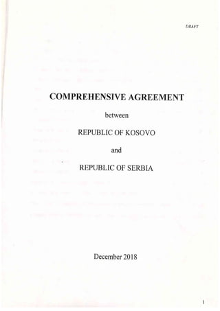 Kosovski nacrt sporazuma