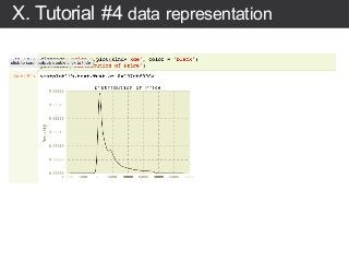 X. Tutorial #4 data representation
 