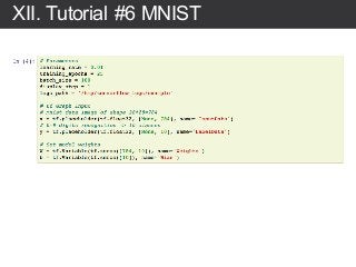 XII. Tutorial #6 MNIST
 