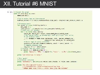 XII. Tutorial #6 MNIST
 