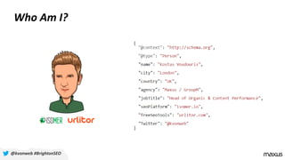 Who Am I?
@kvonweb #BrightonSEO
 
