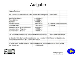 Markus Hammele
www.let-online.de
Aufgabe
 