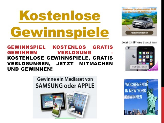 Kostenlose Gewinn Spiele Kostenlose Gewinn Spiele