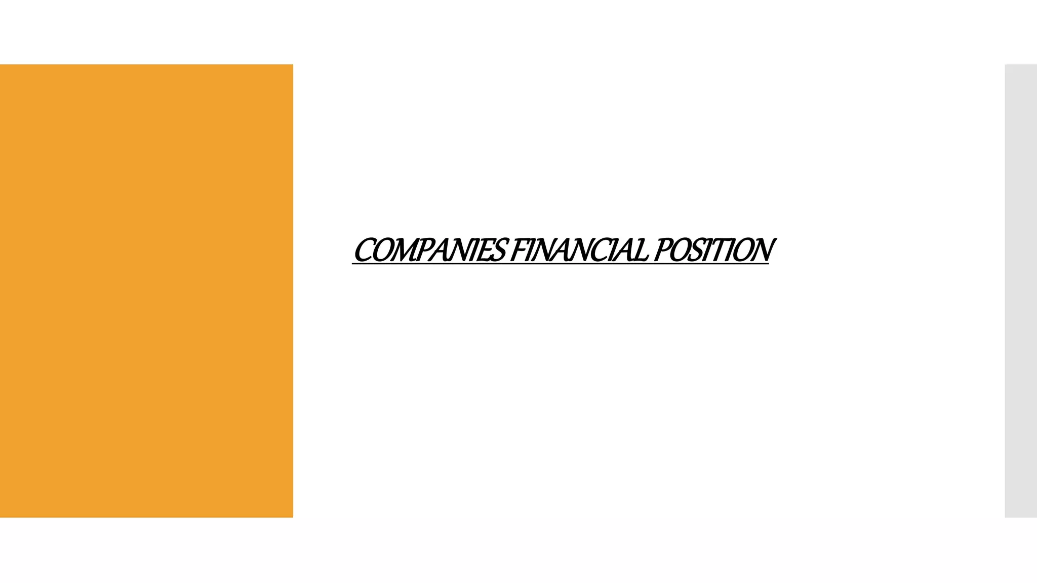 COMPANIESFINANCIALPOSITION
 