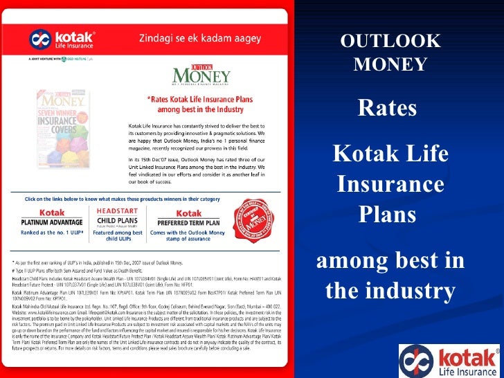 kotak life insurance kotaklife insurence