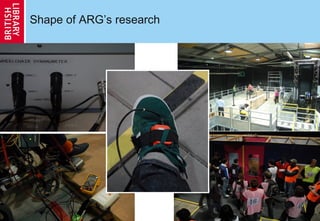 9
Shape of ARG’s research
 