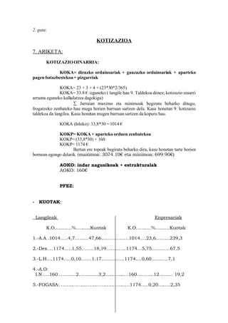 kotizazioa 7.ariketa