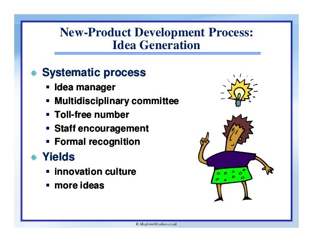 😀 Idea generation in new product development. New Product Development ...