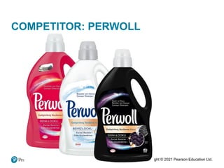 Copyright © 2021 Pearson Education Ltd.
COMPETITOR: PERWOLL
 