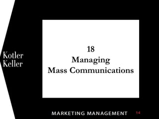 1
            18
         Managing
    Mass Communications
 