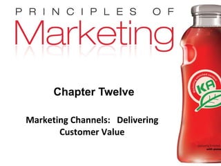Chapter Twelve Marketing Channels:  Delivering Customer Value 
