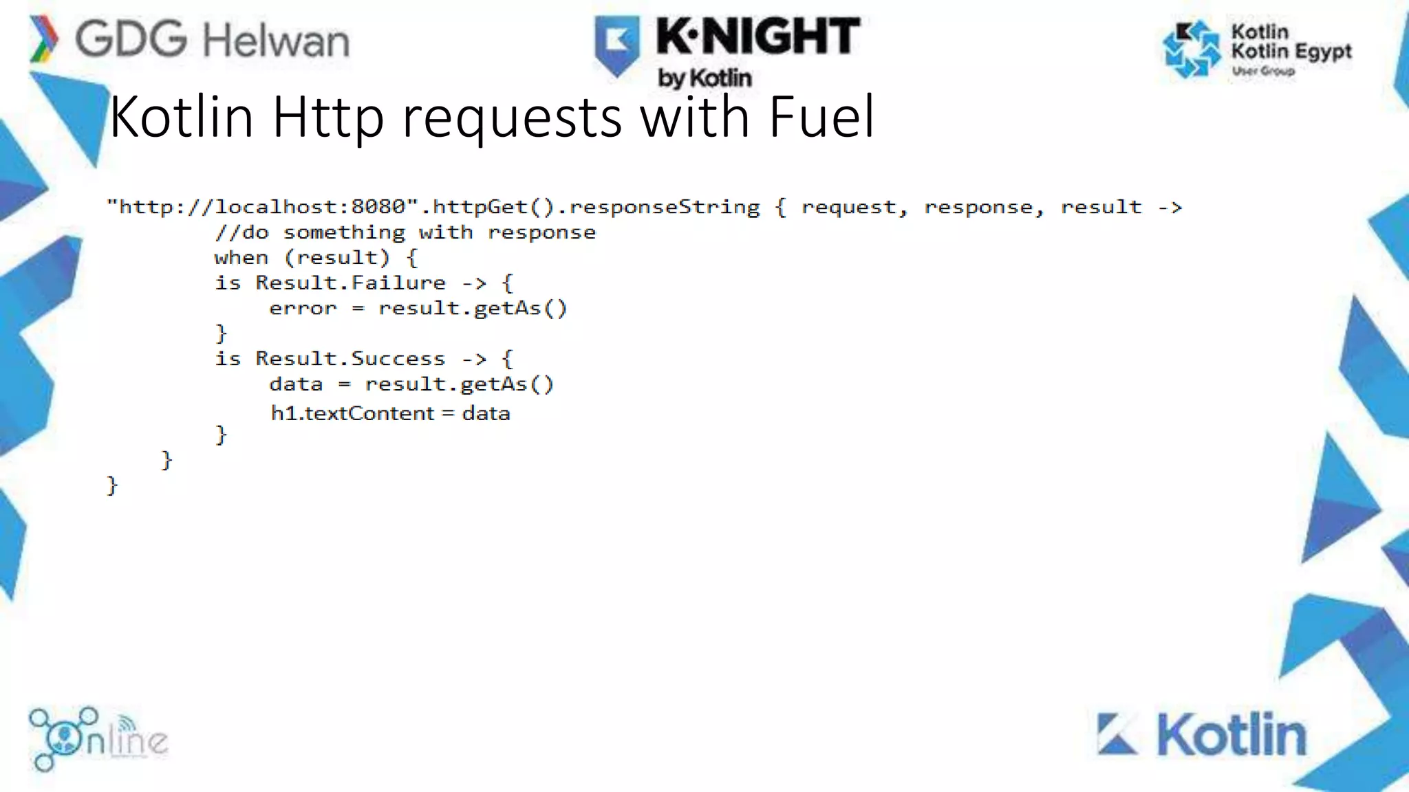 Kotlin Http requests with Fuel
 