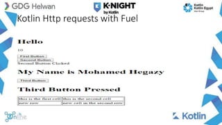 Kotlin Http requests with Fuel
 