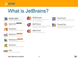 What is JetBrains? 
