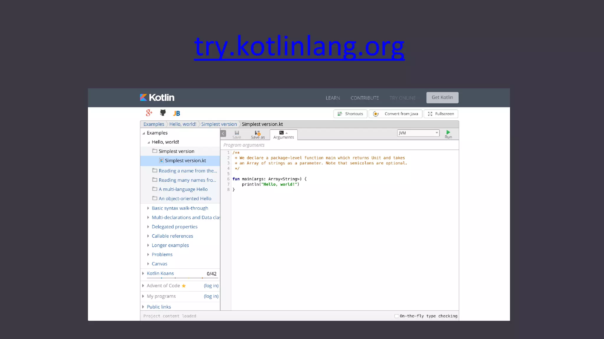 try.kotlinlang.org
 