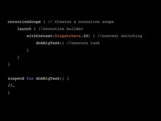Kotlin coroutine - behind the scenes | PDF