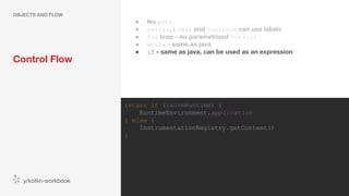 Kotlin For Android - Constructors and Control Flow (part 2 of 7) | PPT