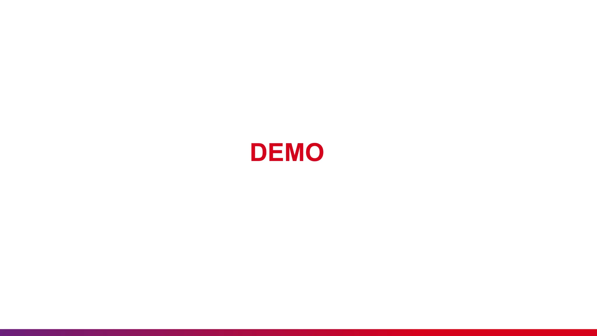 DEMO
 